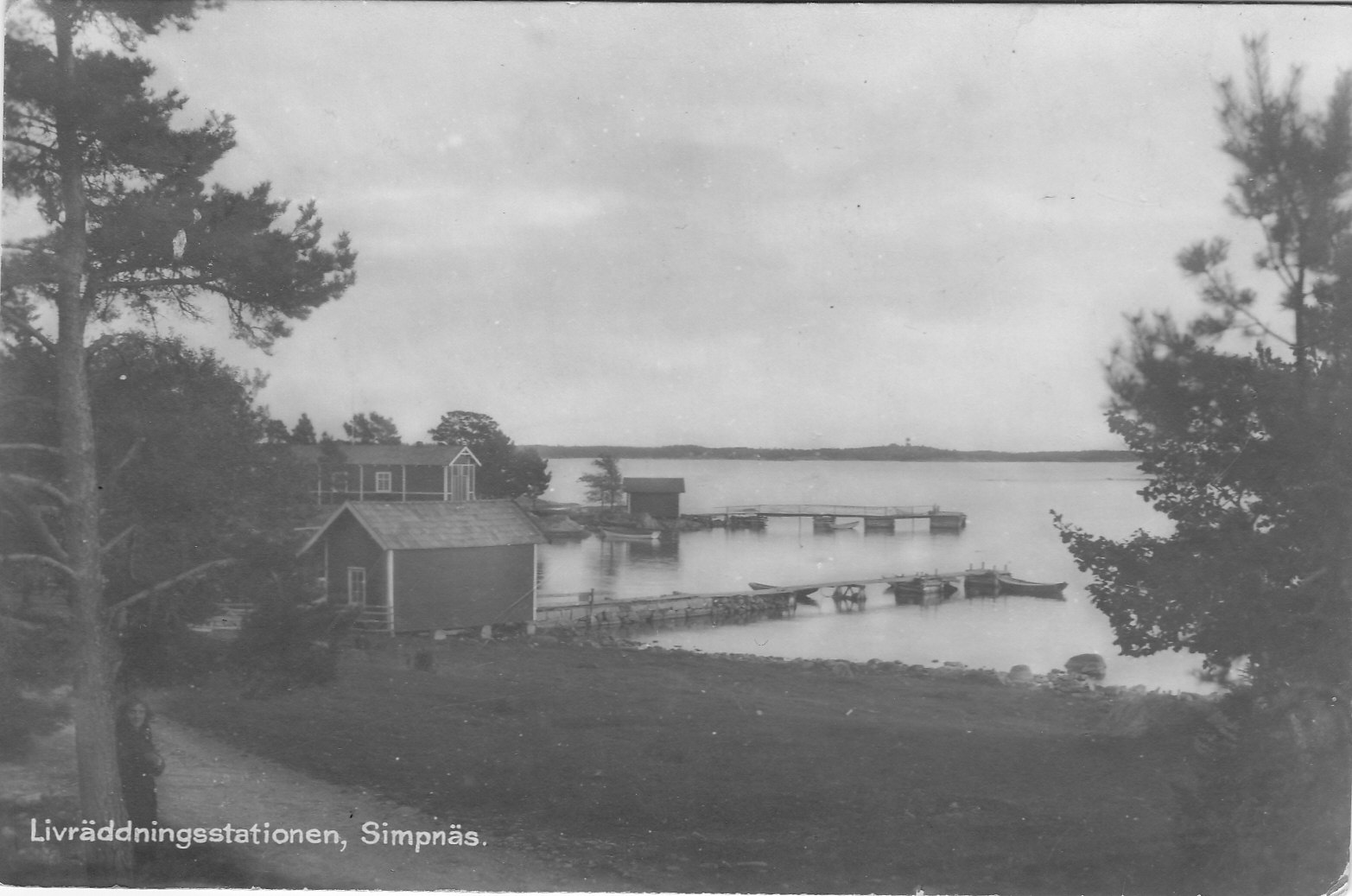 Simpnäs. Livräddningsstation.