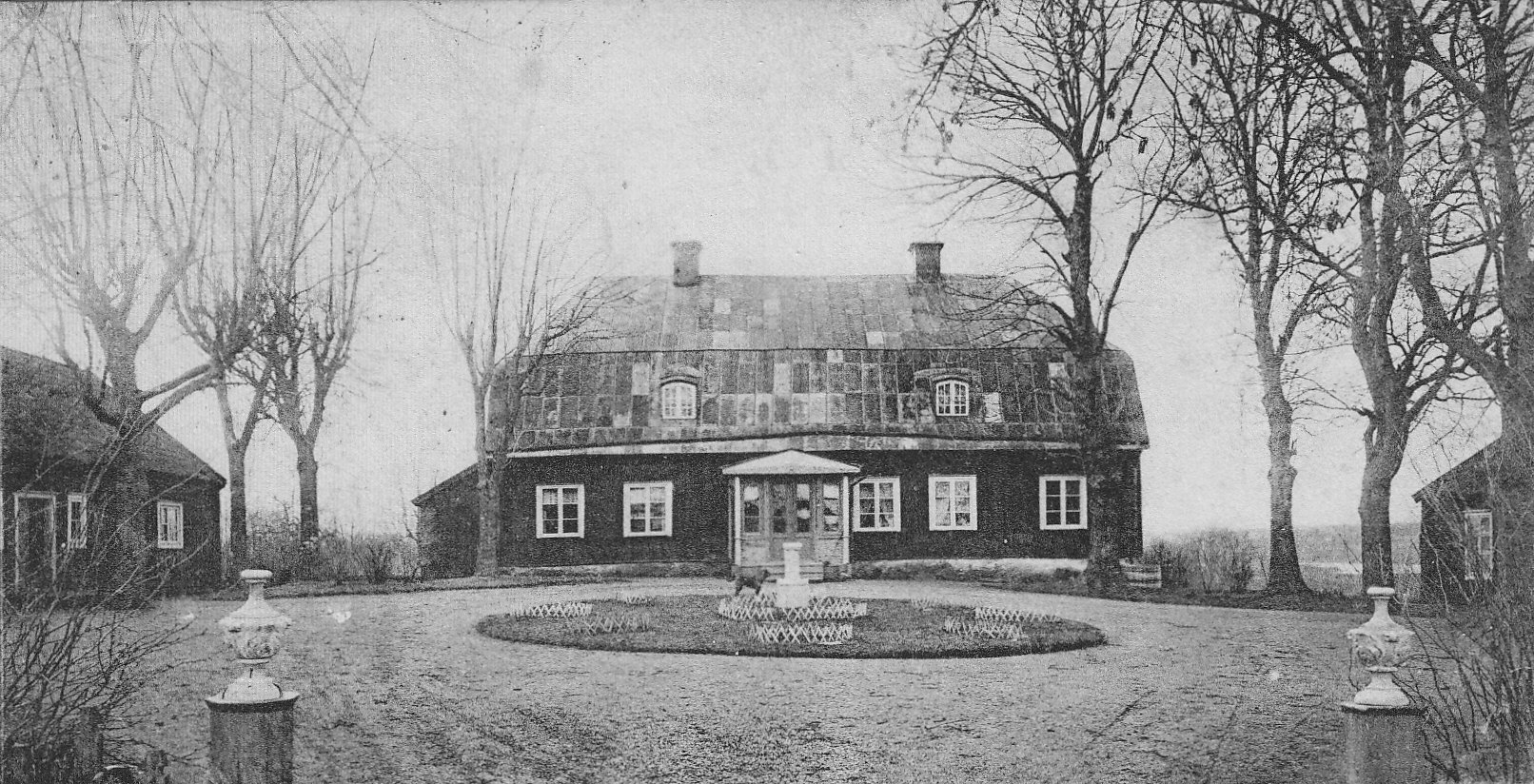 Väddö Prästgård. Skickat 1904